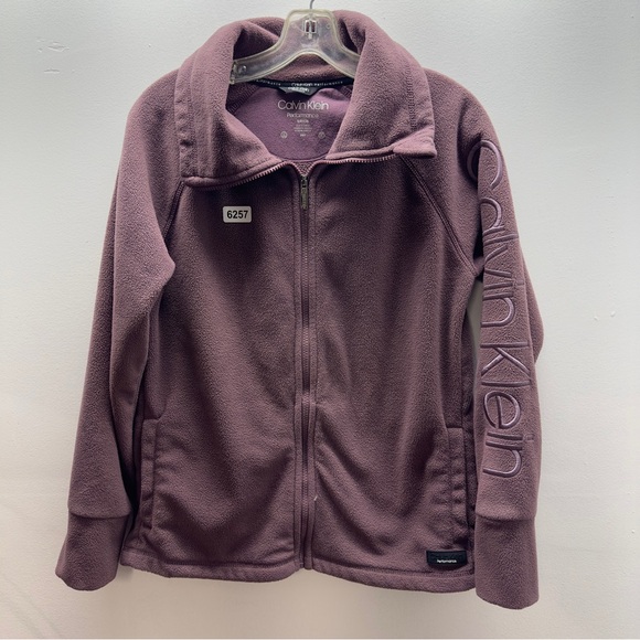 Calvin Klein I performance small dark purpleke 19 p2p23-1/2 length preowned - Picture 2 of 8